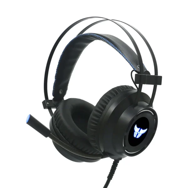 Combat HS46 Gaming Headset Pro USB by Argom Tech (Black/Blue) - Image 2