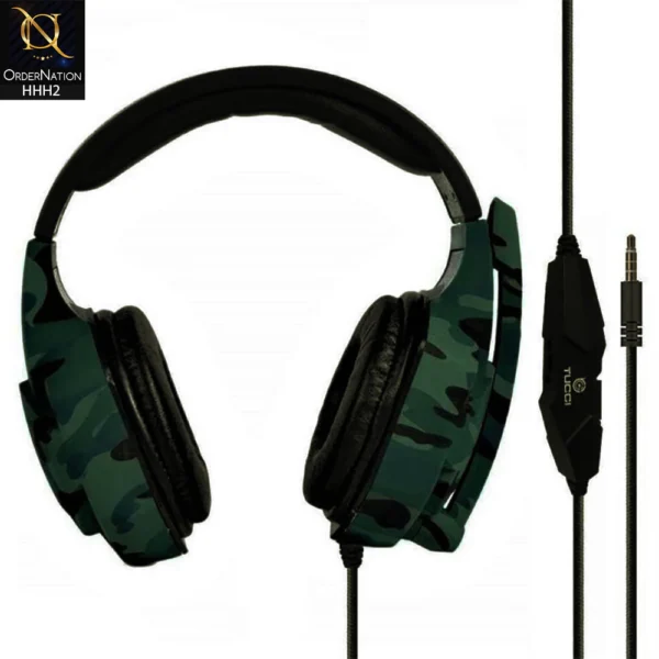 TUCCI A3 Gaming Headset with Mic (Wired) - Image 3