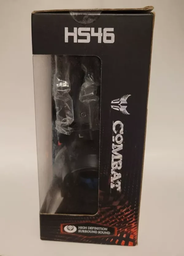 Combat HS46 Gaming Headset Pro USB by Argom Tech (Black/Blue) - Image 4